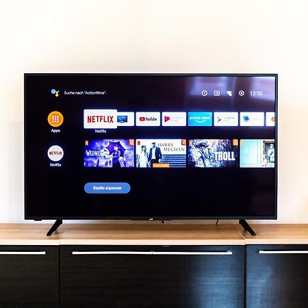 Moderne Dachgeschosswohnung - Parkplatz - Netflix Кобург Екстериор снимка